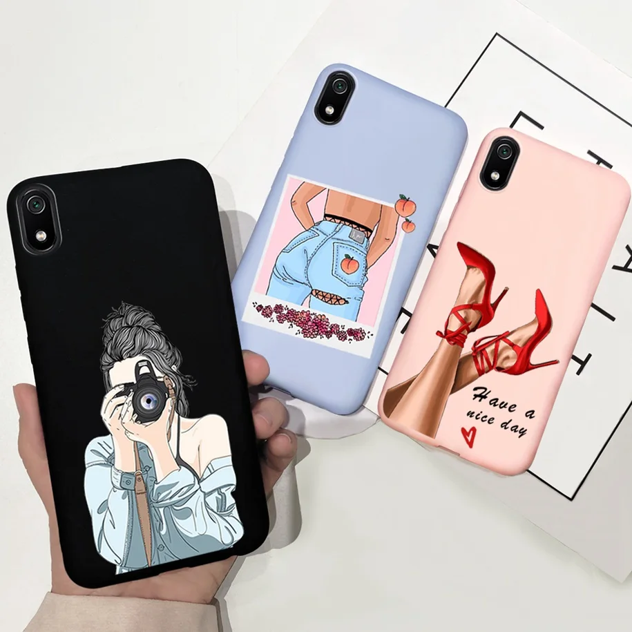Cute Cartoon Shockproof Bumper Phone Case - Soft Protective Cover