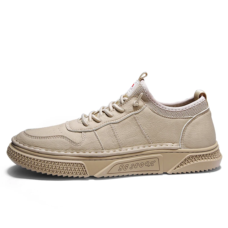 

MOOREGOOD Men's vulcanized shoes sneakers wear-resistant non-slip men's mesh lightweight breathable men's outdoor sports shoes