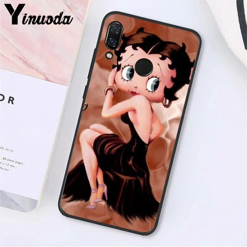 Yinuoda betty boop чехол для телефона для Xiaomi Redmi4X 6A S2 Go Redmi 5 5Plus Note4 Note5 7 Note6Pro - Цвет: A10