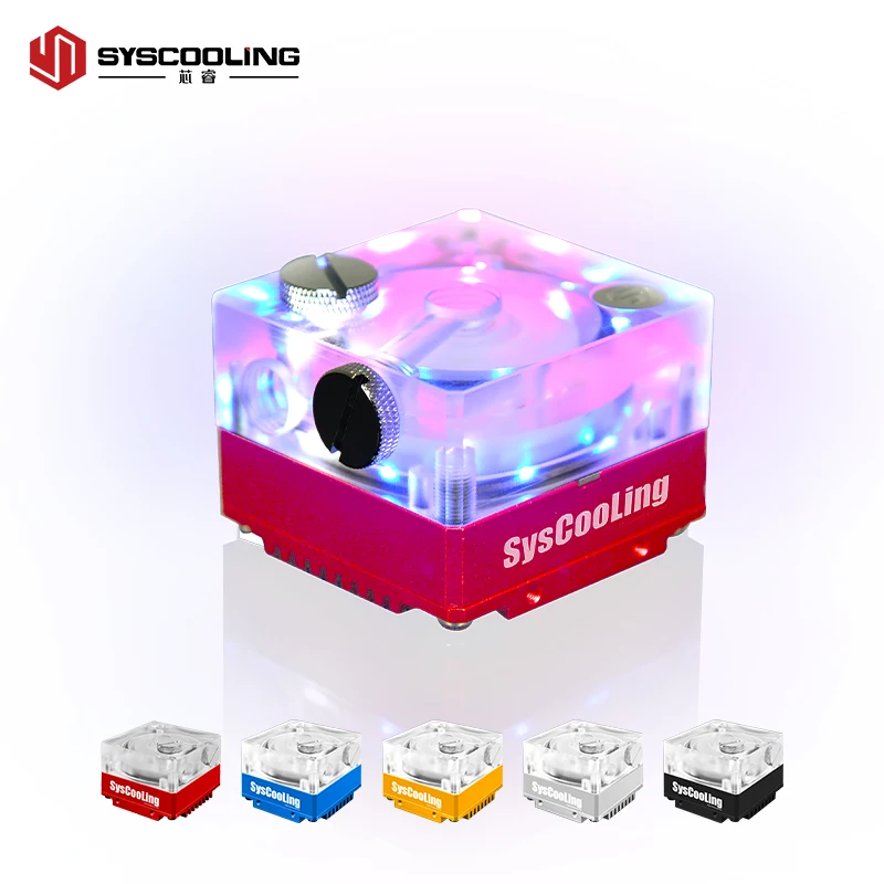 Flash Sale  Syscooling PC water cooling kit for AMD CPU PETG tube liquid cooling system RGB support