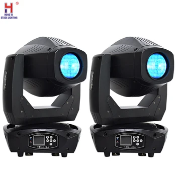 

200W LED Beam Spot Wash 3in1 Moving Head Light Zoom Function DMX DJ Stage Christmas Disco Light Party Lyre(2Pcs/Lot)