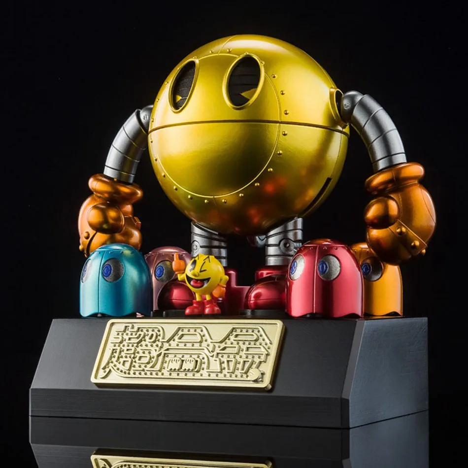 Bandai Pacman Anime Game Action Figures Pacman Robot Ghost