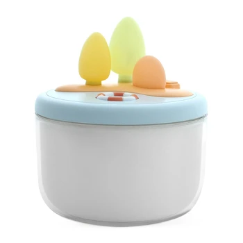 

Home Appliances USB Humidifier 350Ml Cute Ultrasonic Cool Mist Aroma Air Oil Diffuser Romantic Color Lamp Humidificador