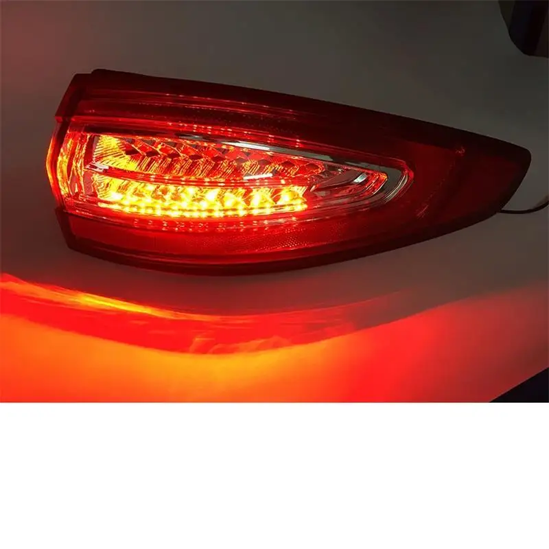 Drl светодиодные дневные ходовые Cob Assessoires аксессуары для укладки Automovil лампы фары Задние Автомобильные фары в сборе 13 для Ford Mondeo