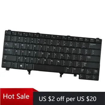 

New Black Plastic US Laptop Keyboard for Dell Latitude E6420 E5420 E6220