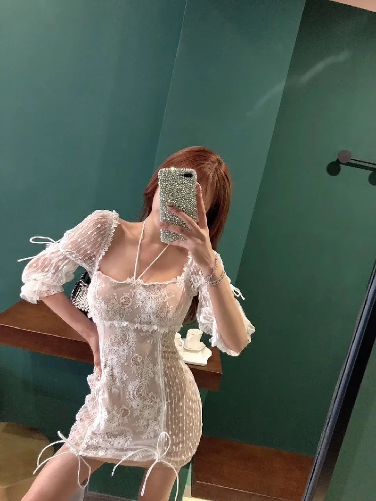 Kpop Blackpink jisoo же тонкий шнурок сексуальное кружевное черное платье для женщин сценическая сумка Хип платья для девочек летнее праздничное платье