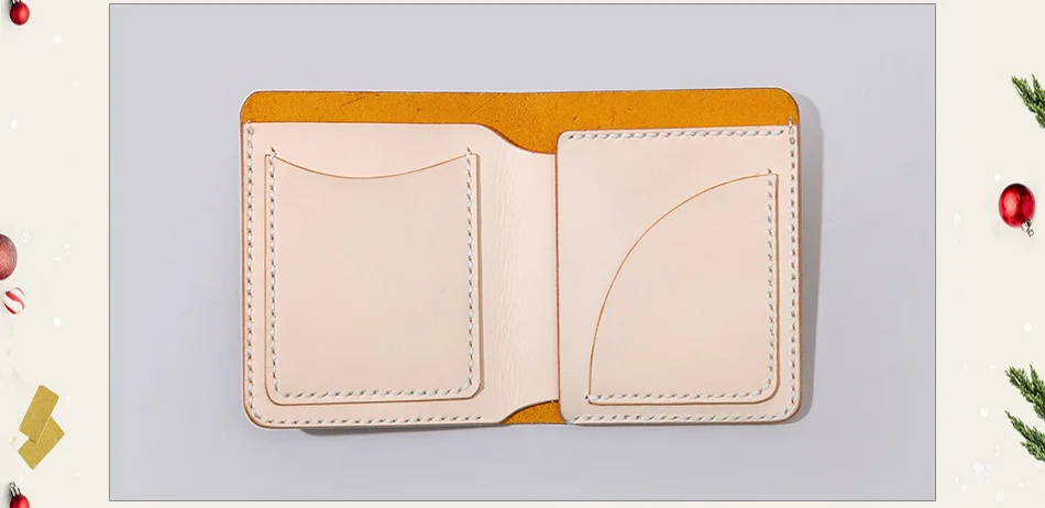 1 set Wallet pattern drawing DIY manual leather making mold short clip acrylic template