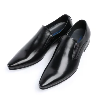 

Men's Leather Shoes Oxfords Business Formal Wear Leather Shoes Men's Large Size Cowhide Shoes Zapatos De Hombre Leather Shoes
