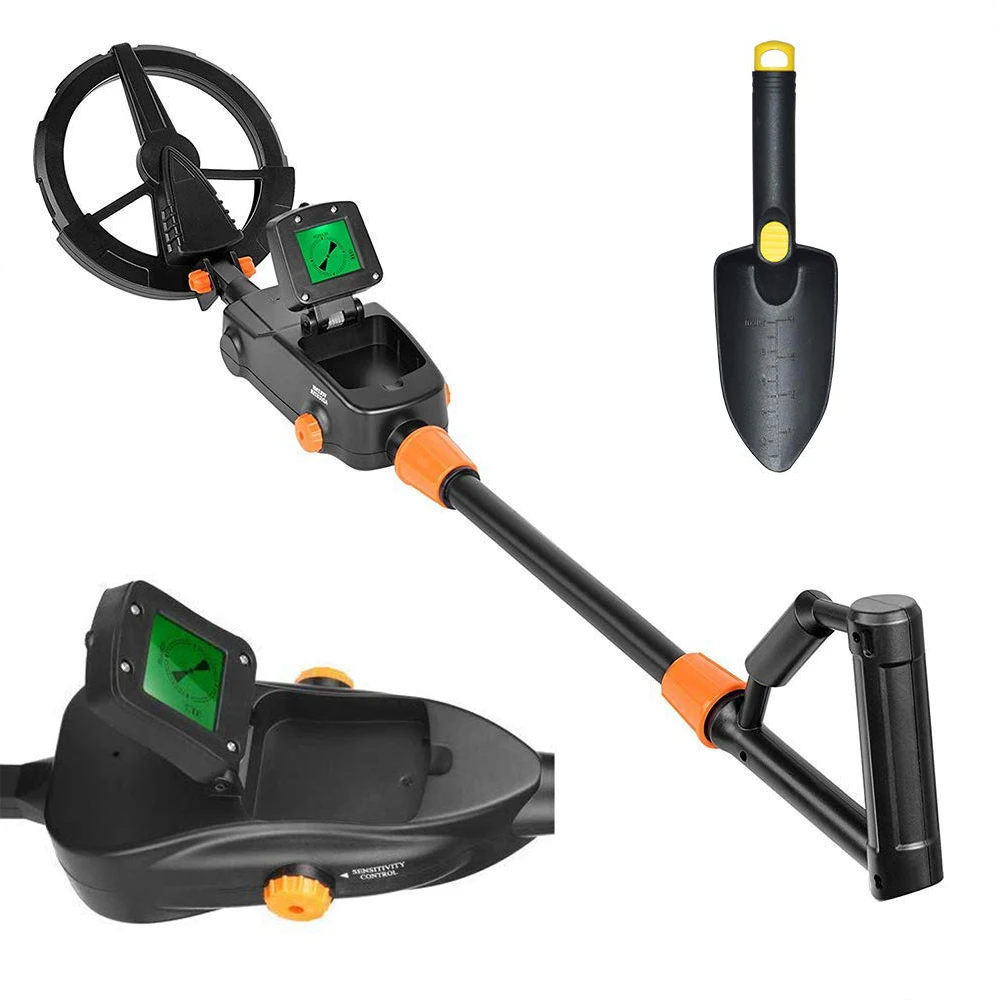 

Lightweight Children Metal detector MD-1008A,Kid's Golder Finder Treasure Hunting Waterproof Search Coil LCD Detection