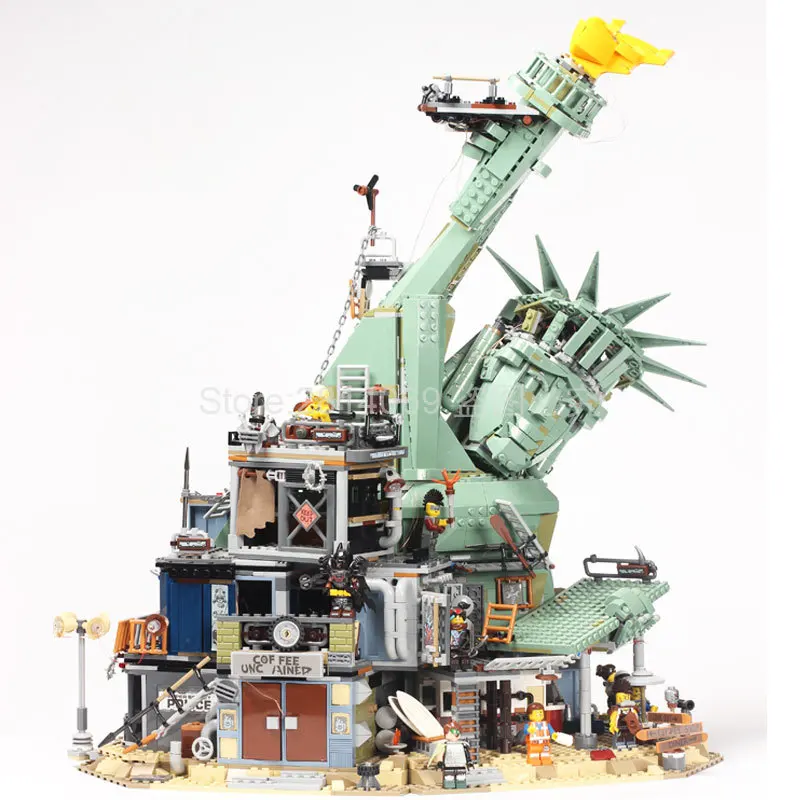 

45014 Statue of Liberty Welcome to Apocalypseburg Model Building Blocks Bricks Toys Gifts Compatible Movie 2 70840
