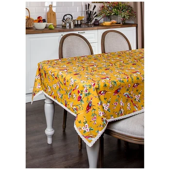 

Tablecloth Avantage 140X180cm, 100% Cotton , Heather , Lace Beige Home and kitchen products