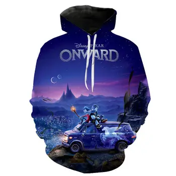 

2020 New Cartoon Anime 3D Hoodies Movie Onward Magic World Kids Men Women Children Sweatshirt Long Sleeve Cool Hoodie Clothing