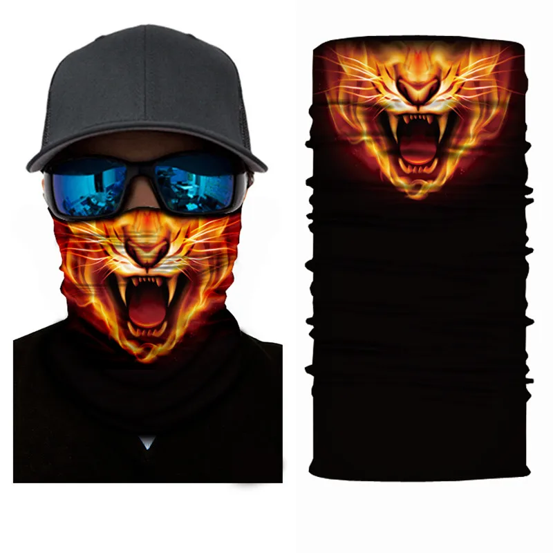

High-Jump Multifunction Head Scarf Windproof MTB Bike Cycling Face Mask UV Protection Hiking Fishing Mask Scarf Bandana Headwear