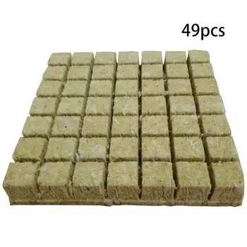 

Mini Hydroponic Grow Rockwool Cubes Compress Base Planting Practical Greenhouse Soilless Cultivation Blocks Garden Multifunction