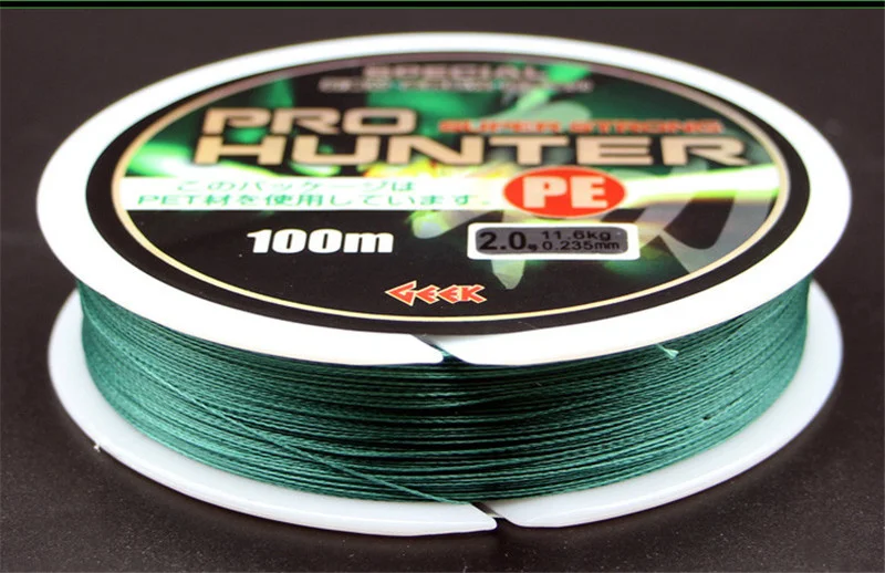Exclusive Quality 4 Strands PE Braided Fishing Line 100M Anti-bite Multifilament Fishing Line 20LB-72LB Fishing Accessories (6)