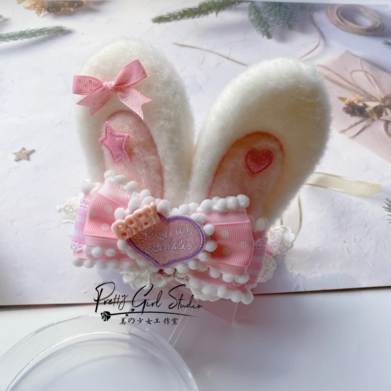 Lolita Rabbit Ears Billycock Hand-Made