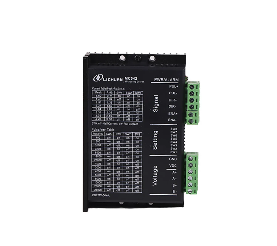 Lichuan LC57HS76 + MC542 шаговый двигатель и Драйвер nema23 76 мм 2Ph1.8N.M для масок машин|Шаговый