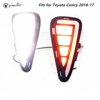 

Fits for Toyota Camry 2015-17 Car DRL Driving Daytime Running Light DRL with flashing yellow turn signal fog lamp Relay Daylight