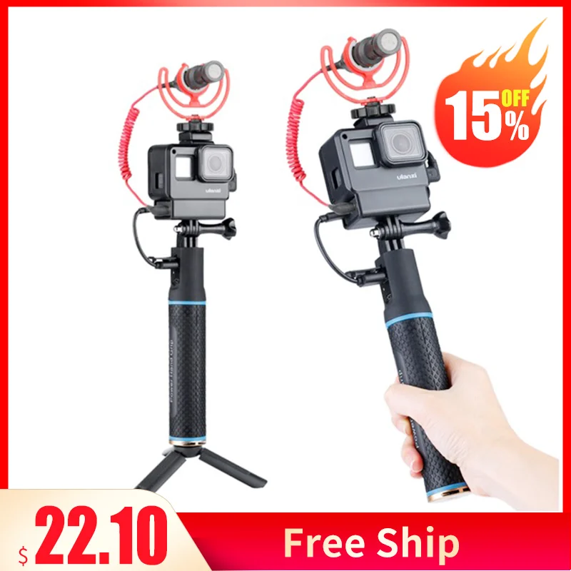 5200 мА/ч Go Pro Power Bank Stick батарейные ручки для Gopro Hero 7 6 5 аксессуары карман