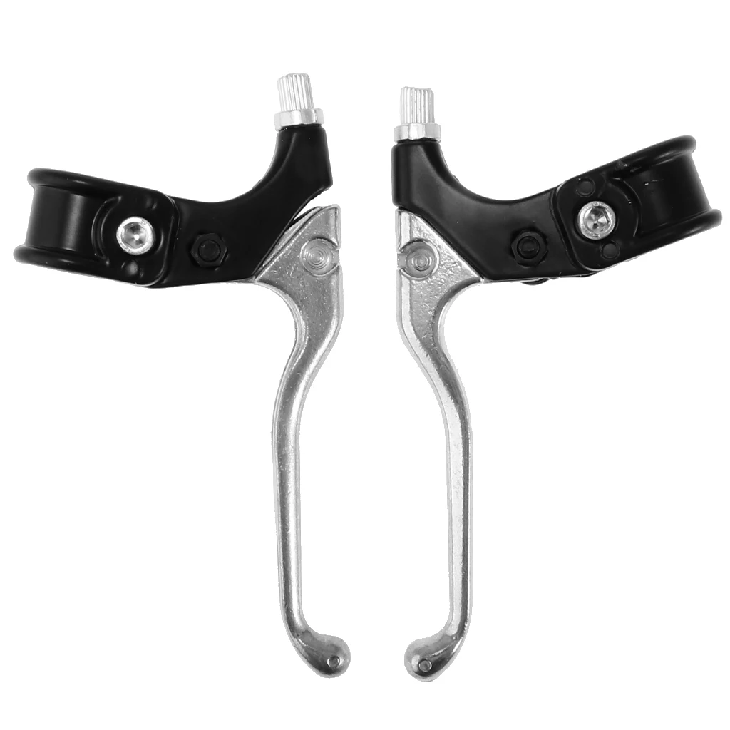 1 Pair of Bike Brake Levers Handbrakes V-Brake MTB Road Fixed Gear Bicycle 22mm Handlebar