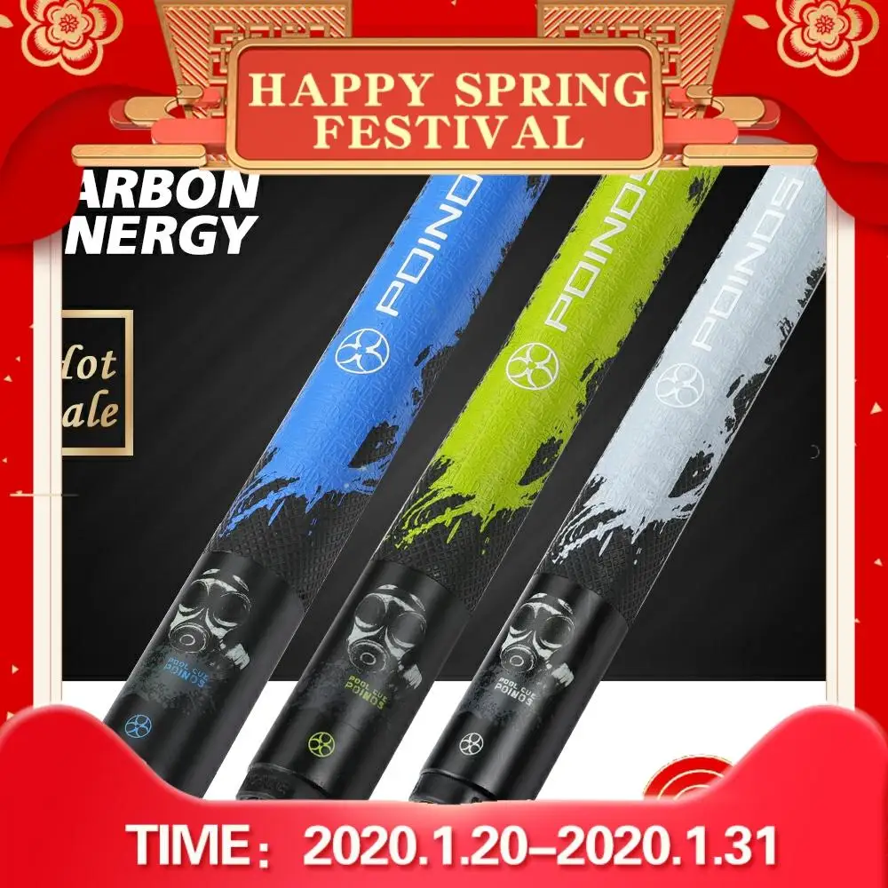 

New Arrival POINOS Billiard Pool Cue 13.1mm Professional Carbon Fiber tecnologia Shaft Hot Sale High Quality Billar Cue Billard