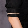 Arm Warmer Shirt Sleeve Holder Metal Anti-Slip Elastic Bracelets Stretch Armband ► Photo 3/6