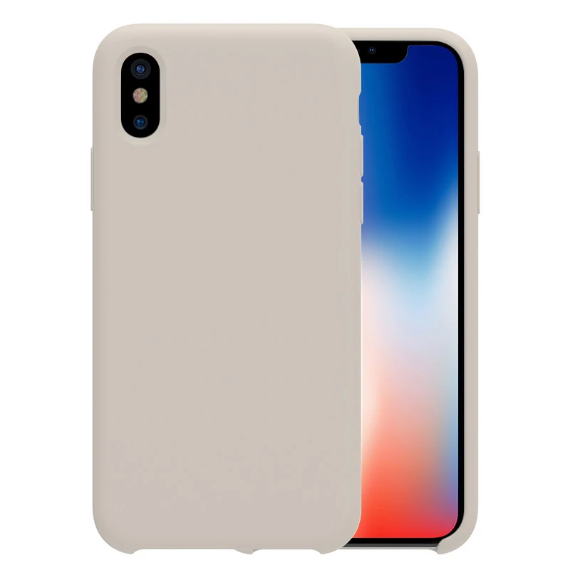 Stone Роскошный официальный силиконовый чехол для iphone 11 Pro Max 6s 6 8 7 Plus с логотипом для iphone 11 Pro Max Чехол 7 8Plus X XS XR чехол - Цвет: Stone