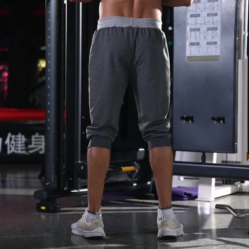 Hot-Selling Mens Shorts Summer Casual Fitness Shorts Joggers Fashion Men Plus Size 3XL Knee Length Casual Shorts Sweatpants