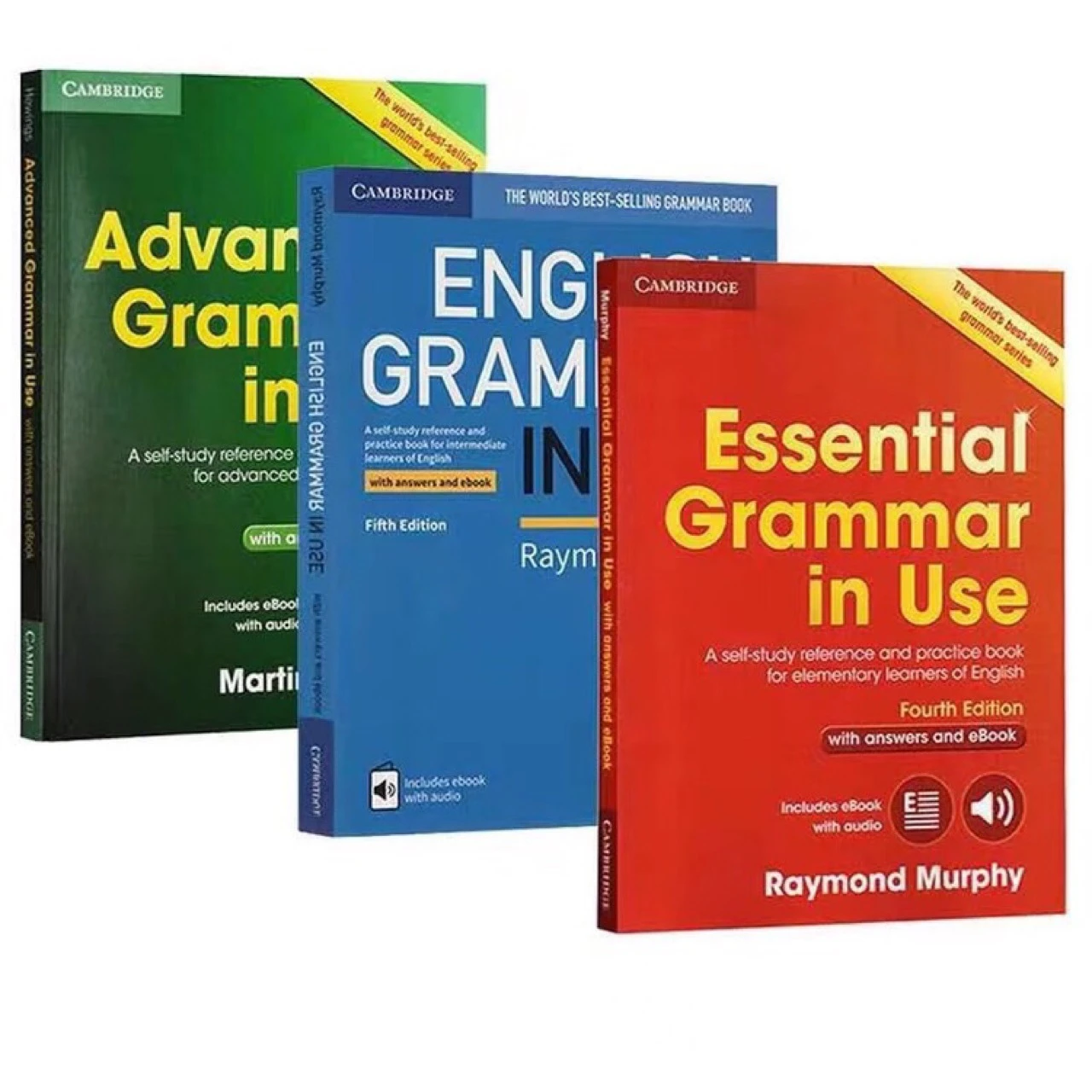 3 Books Cambridge Essential Advanced English Grammar In Use Collection  Books - Education Theory & Instruction Methods - Aliexpress