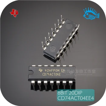 

6pcs TI CD74ACT04E DIP-14 Digital logic high speed Inverter IC IC IC chip made in USA