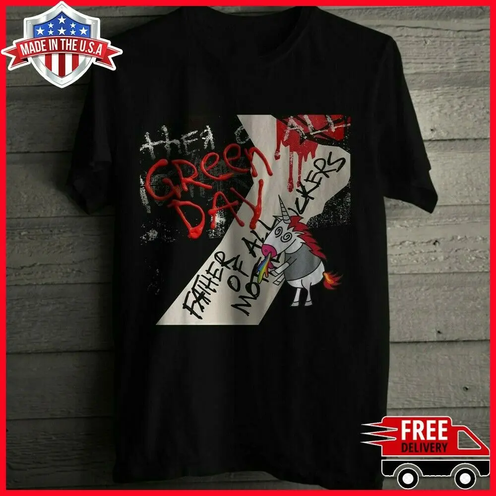 

FREESHIP GREEN DAY NEW ALBUM FATHER OF ALL MOTHER F* Funny T Shirt All Size US