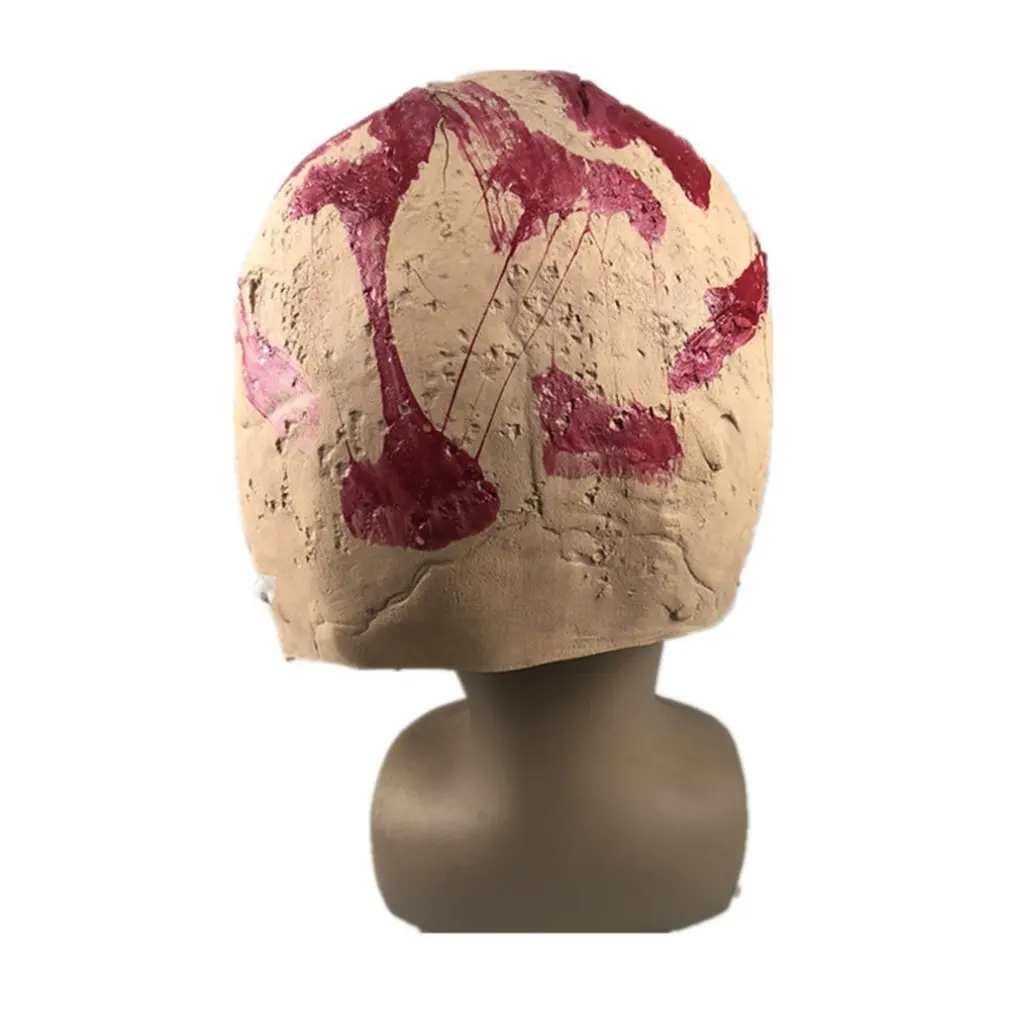 Haunted House Dripping Blood Rot Latex Mask Halloween Scorpion Ghost Detective Zombie Walking Dead Zombie Devil Mask
