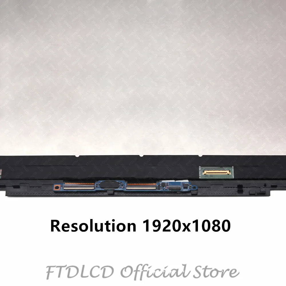 FTD lcd 15,6 ''4 K светодиодный lcd кодирующий преобразователь сенсорного экрана в сборе+ рамка для hp Envy X360 15-CN0004NG 15-CN0013NR 15-cn0008na 15-cn1065cl