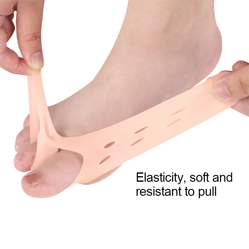 2pcs Silicone Bunion Corrector Toe Separators Foot Corrector Straightener For Toes Haluksy Calluses Pad Hallux Valgus toe separators toe corrector