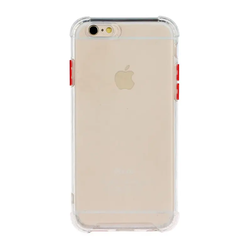 

Solid Color Transparent Case For IPhone 6 TPU Silicon Shockproof Phone Cover For IPhone 6 Plus 6Plus Fashion Protection Cases