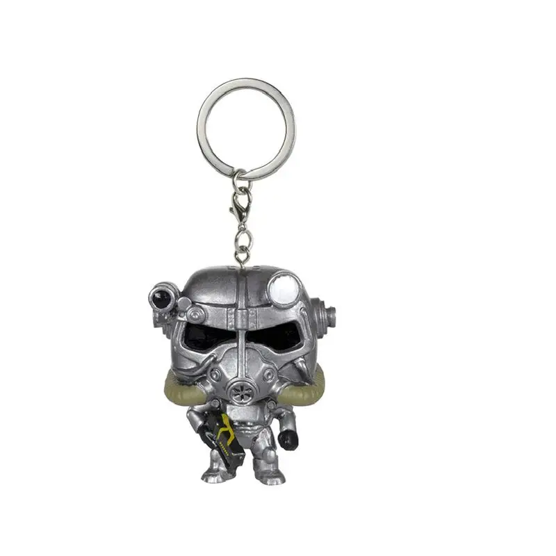 Gaming Heads Fallout 4 vavle Boy Bobbleheads серия фигурка кукла, детская Подарочная игрушка - Цвет: box keychain