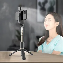 NEW 3 In 1 Monopod Tripod With Bluetooth Shutter For iphone smartphone selfie