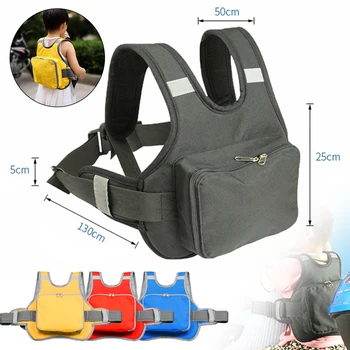 

Motorcycle Bike Safety Belt Strap Riding Seat Belt Reflective Protection For Kids Baby Children