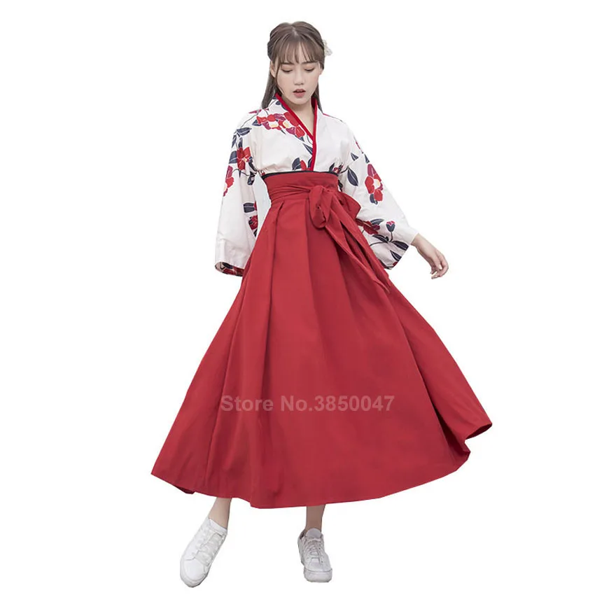 Китайское платье Hanfu, традиционный костюм, длинное платье с цветочным рисунком, древнее народное Новогоднее платье для женщин, косплей на Хэллоуин, новогодние вечерние платья