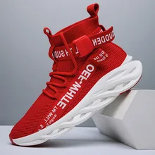 Мужская обувь; сезон осень; стиль; плетеная Кокосовая модная обувь с высоким берцем; wa zi xie; крутая модная Уличная Повседневная Спортивная обувь; мужская обувь