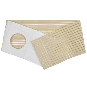 

Ostomy Abdominal Belt Waist Support Wear on the Abdominal Stoma To Fix Bag and Prevent Parastomal Hernia (S)
