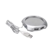 Usb Кружка коврики Usbhub изоляционный диск Usbhub изоляционный коврик Usb алюминиевый сплав Материал изоляционный коврик