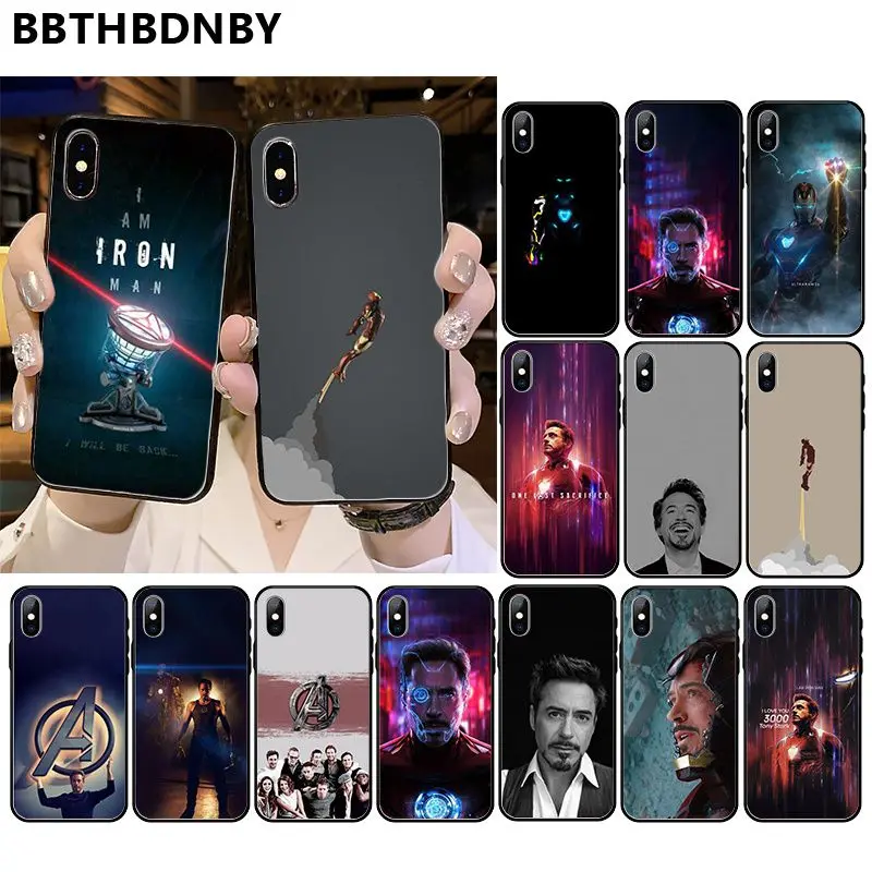 Robert Downey Jr For iphone XR Kryty Printing Drawing Phone Case cover Shell for iPhone 11 pro XS MAX 8 7 6 6S Plus X SE case | Мобильные