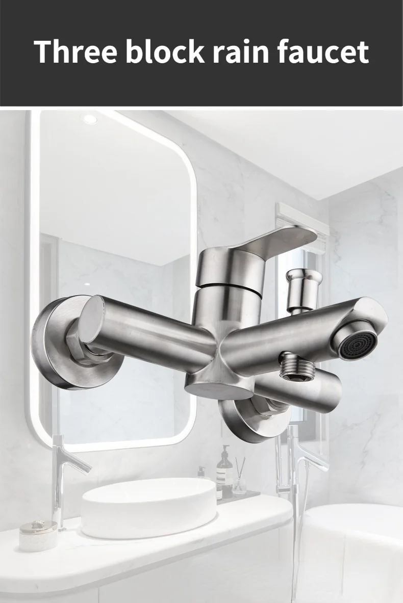 ENSEMBLE DE DOUCHE DE PLUIE MODERNE DE LUXE SYSTÈME DE DOUCHE MURAL GOLD BENTO L. GOLD BOX