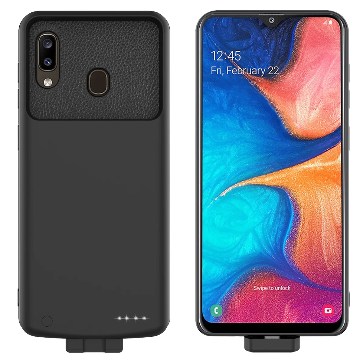 Для samsung Galaxy A20 A30 A30s A50s 7000 мАч чехол для зарядного устройства внешнего резервного зарядного устройства Внешний Аккумулятор Чехол для аккумулятора чехол для телефона