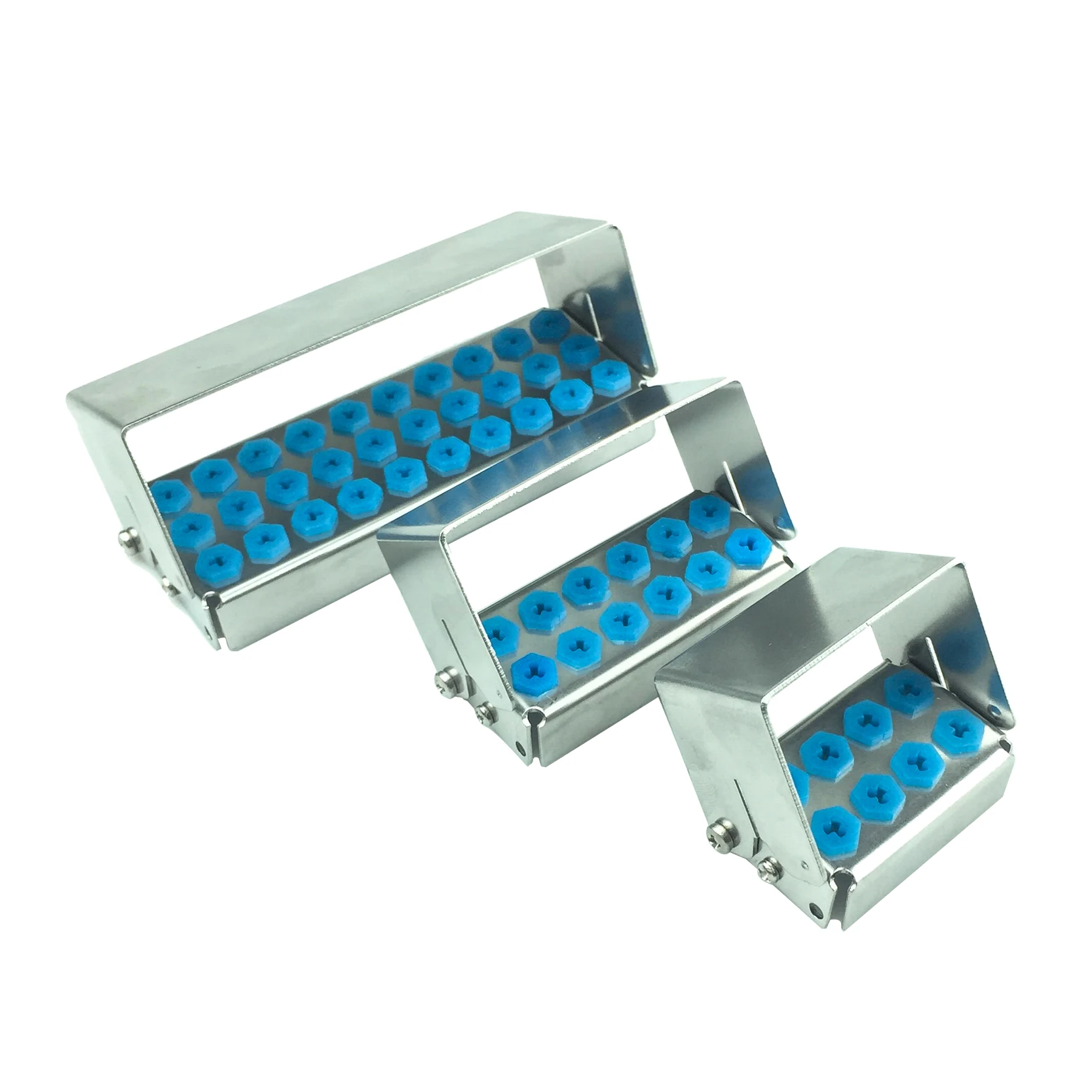 

8/12/30 Holes Dental Cleaning Stand Autoclavable Sterilizer Displayer Organizer Container Sterilization Box Tool Dental Supplies