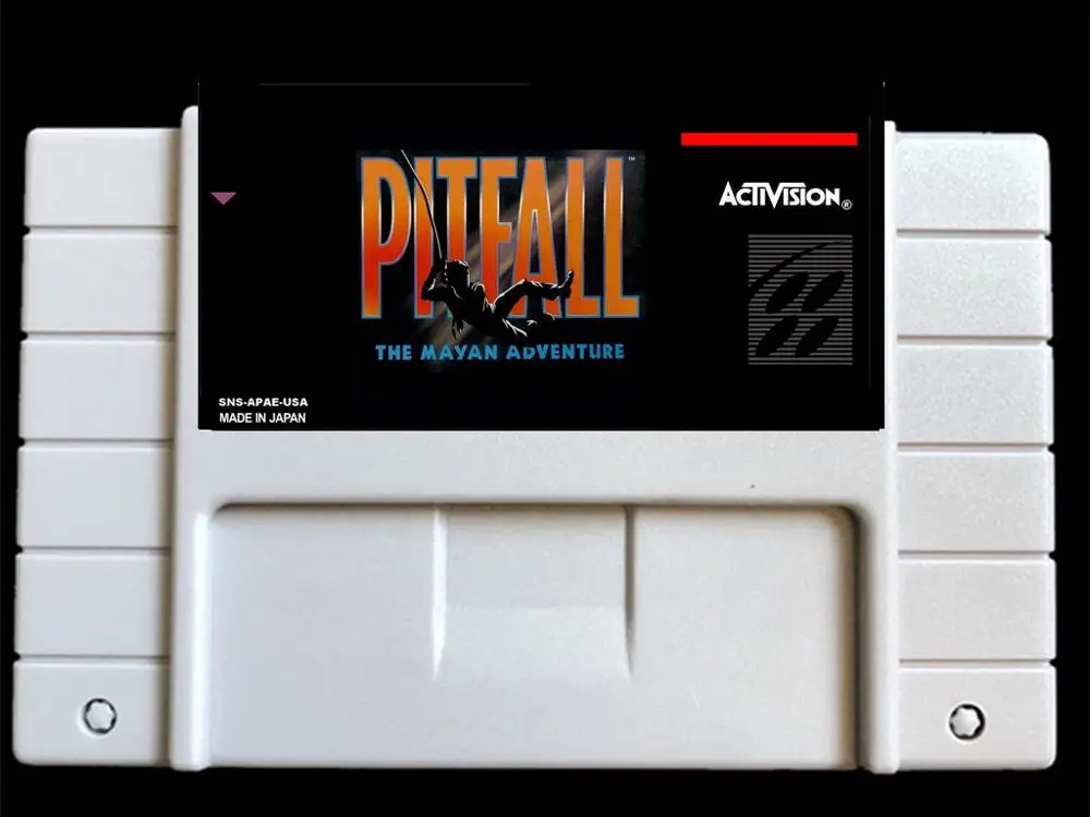 Pitfall The Mayan Adventure USA-NTSC Версия 46 контактов Видеоигры карта NTSC Версия для ретро видеоигр Консоль
