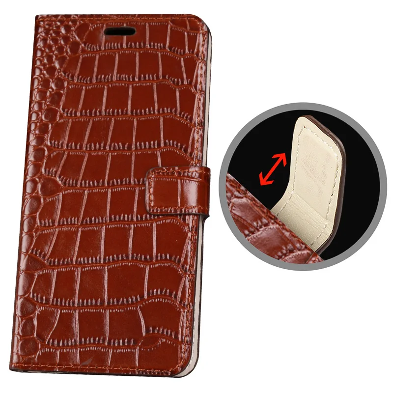 Flip Case For Huawei P10 P20 P30 lite Mate 20 lite Pro P Smart Y6 Y7 Y9 2019 Crocodile Grain For Honor 8X 9 9X 10 lite case