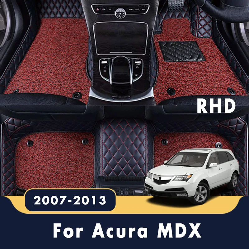 RHD Carpets For Acura MDX 2013 2012 2011 2010 2009 2008 2007 Double