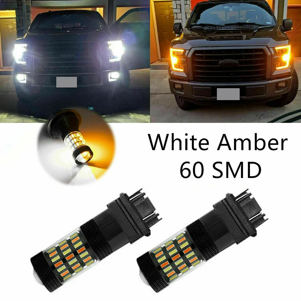 3157 60SMD LED Switchback Front Turn Signal Parking Light for Ram 1500 2500 3500 3157 60SMD LED Switchback Front Turn Signal Parking Light for Ram 1500 2500 3500